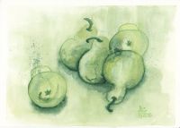 Green pears